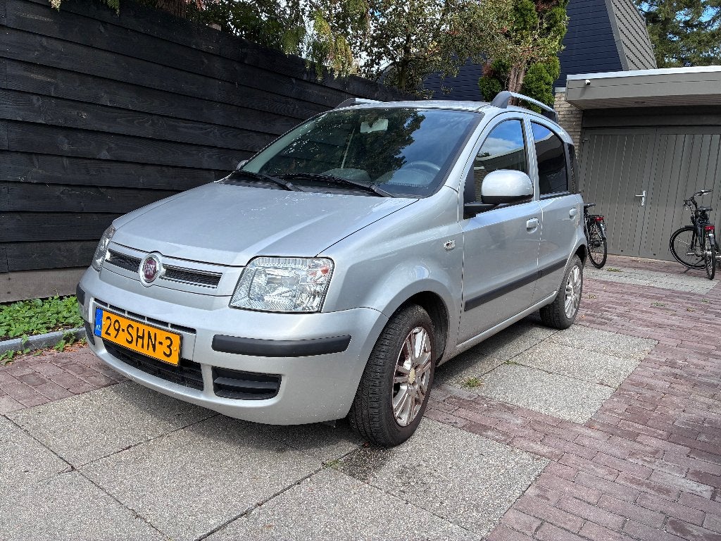 Fiat Panda 1.2 2011 Zilver-grijs, Stof, Origineel Nederlands, Handgeschakeld, Particulier