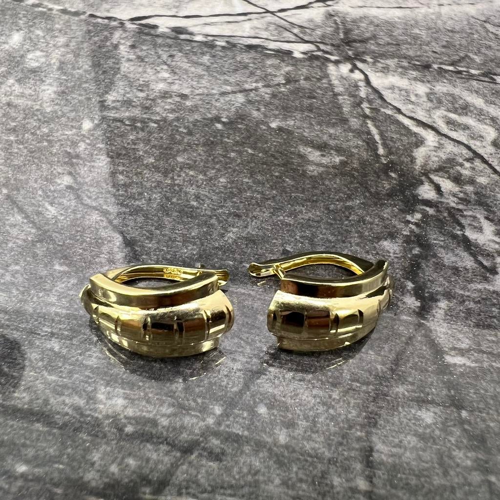 14k gouden oorbellen, Sieraden, Tassen en Uiterlijk, Oorbellen, Nieuw, Ophalen of Verzenden, Knopjes of Stekers, Goud