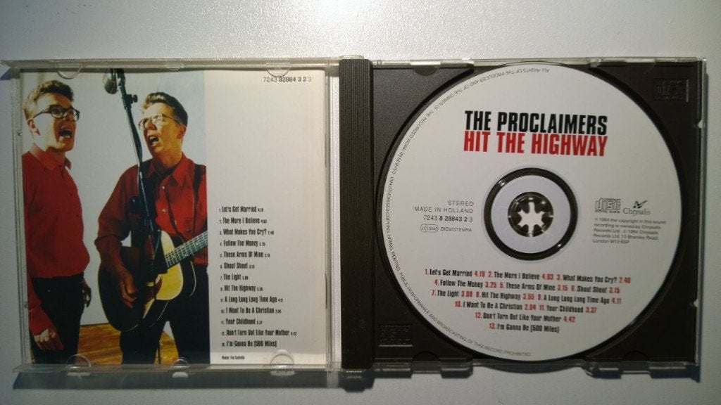 The Proclaimers - Hit The Highway, Ophalen of Verzenden, Zo goed als nieuw