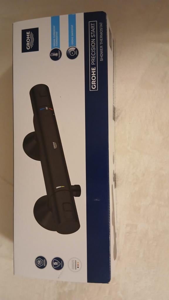 Grohe Precision Trend Start Mat Zwart h.o.h. 150mm/ 15cm, Ophalen of Verzenden, Nieuw, Koper, Douche