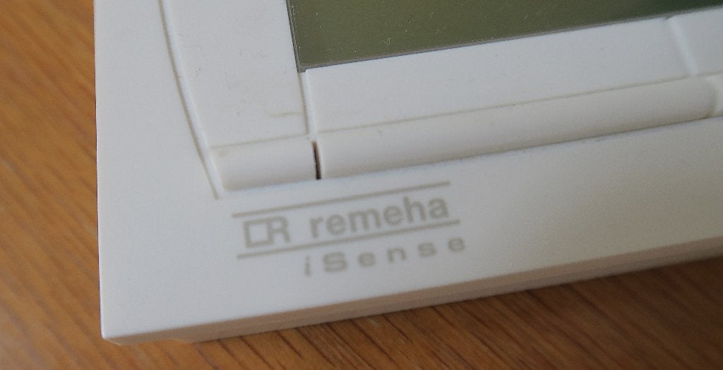Remeha iSense thermostaat, Ophalen, Gebruikt