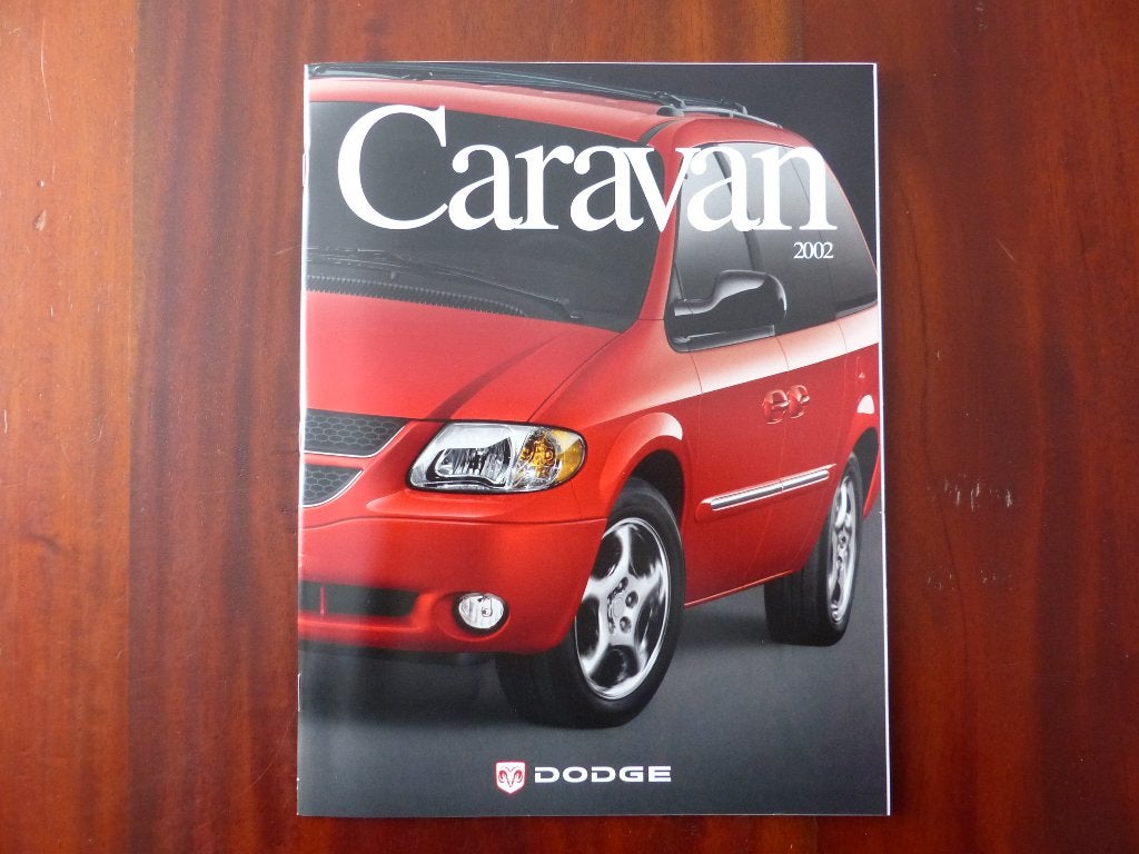 Dodge Caravan 2002 brochure Canada, Verzenden, Zo goed als nieuw, Overige merken