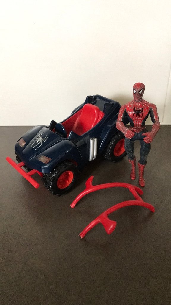 Spider-man Spiderman Marvel Bump & Go- Mud Buggy, Ophalen of Verzenden, Gebruikt