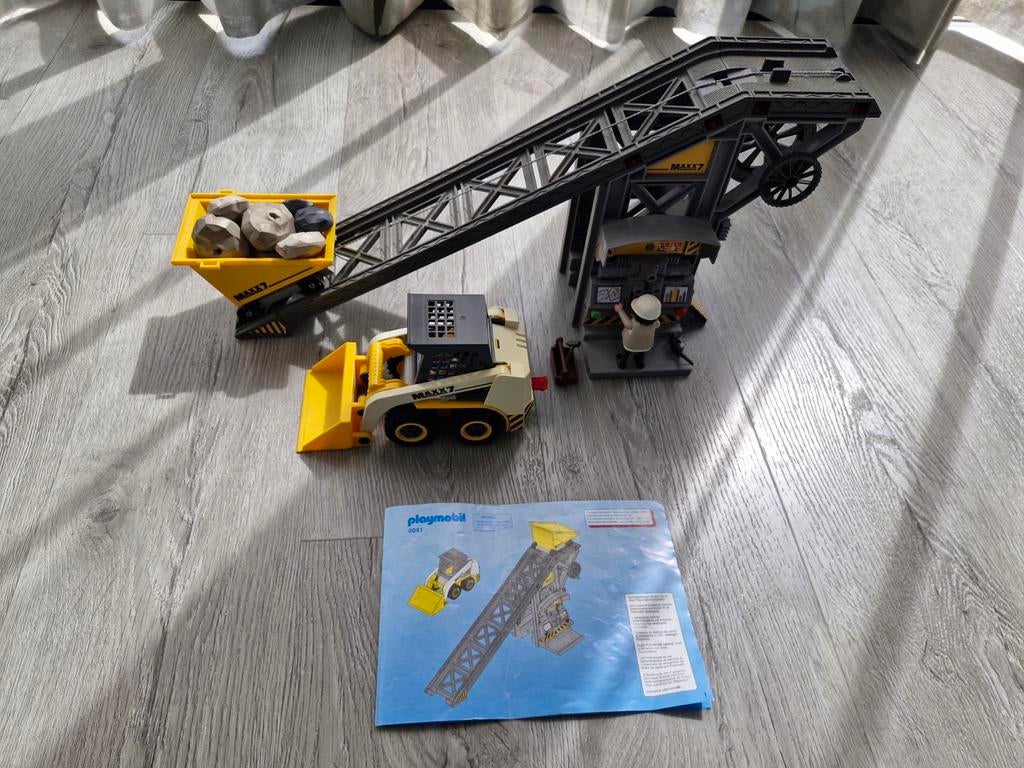 Playmobil Maxx7 met shovel en transportband, Ophalen of Verzenden, Zo goed als nieuw