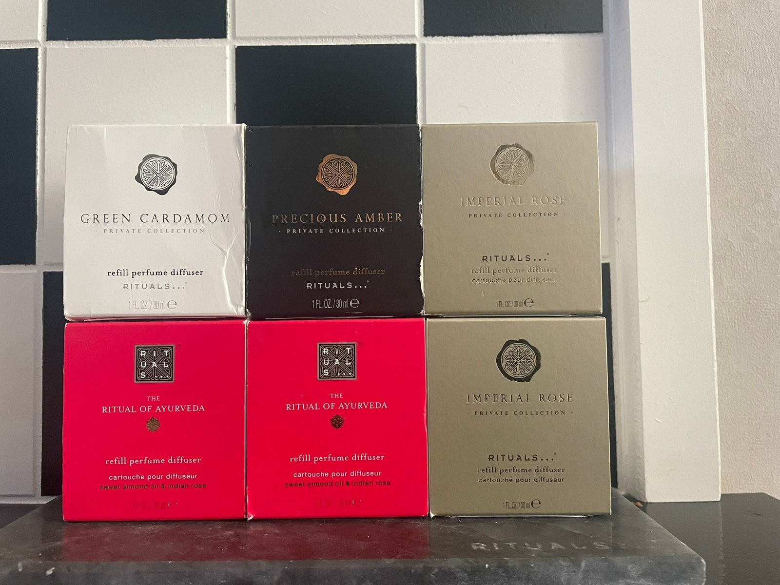Rituals cartridge refills, ayurveda,green cardamom, ,, Ophalen of Verzenden, Nieuw, Rituals