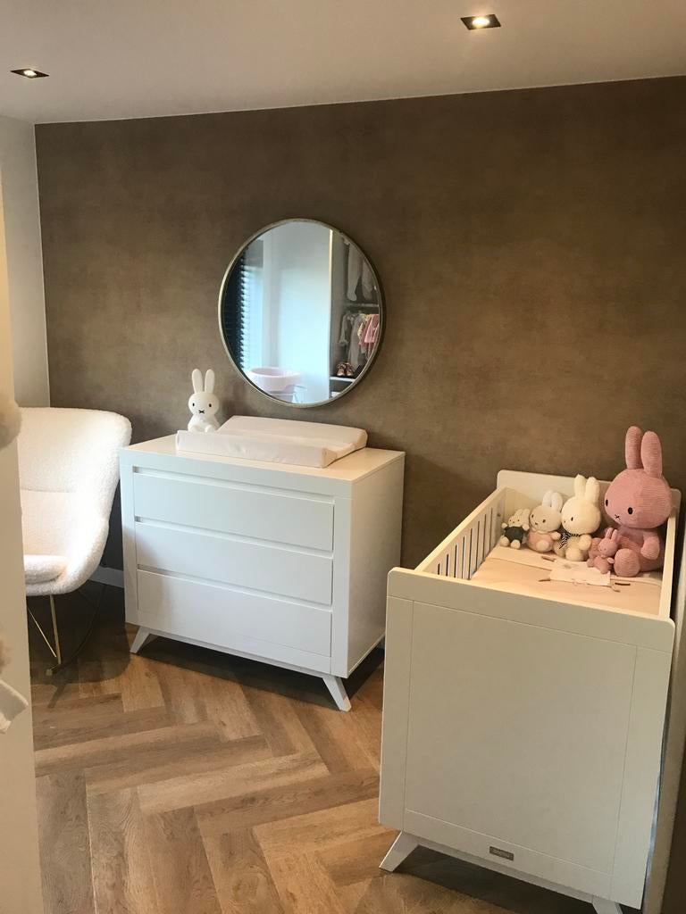 Bopita Anne commode + verschoonkussen en hoes, Kinderen en Baby's, Kinderkamer | Commodes en Kasten, Ophalen, Gebruikt, 50 tot 70 cm