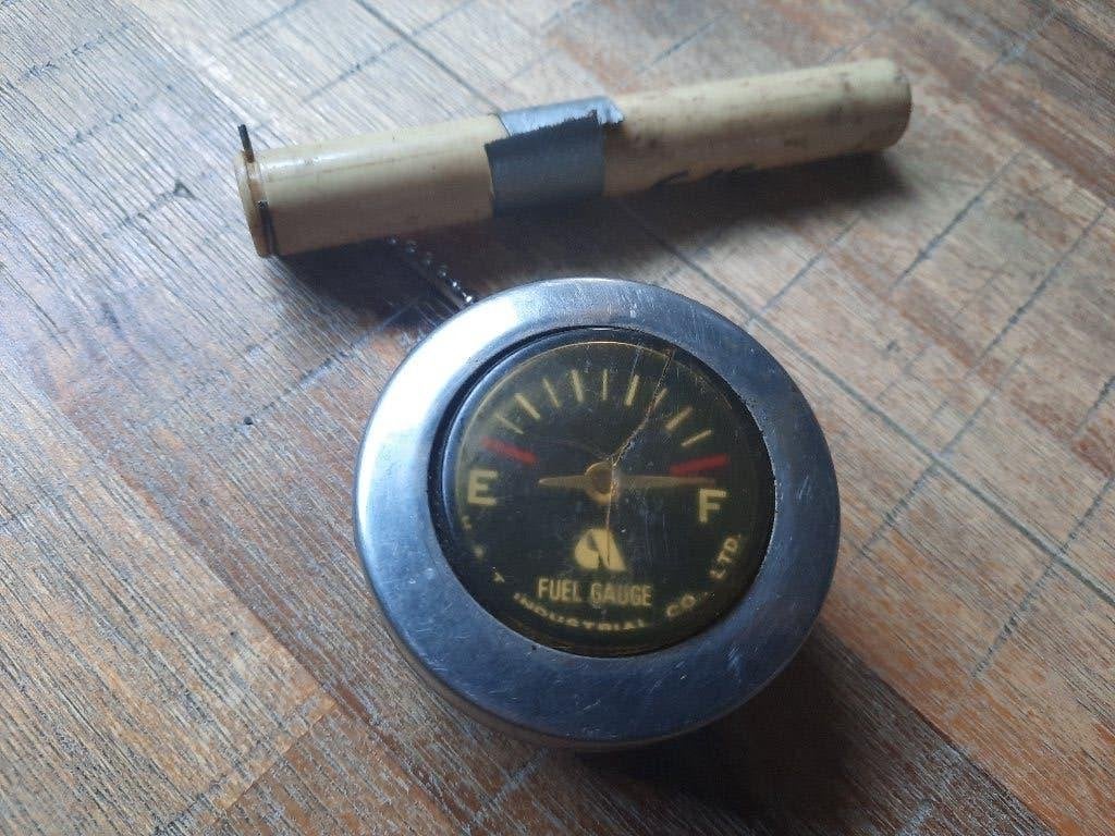 tankdop benzinedop met meter bromfiets motorfiets, Ophalen, Gebruikt, Overige typen, Overige merken