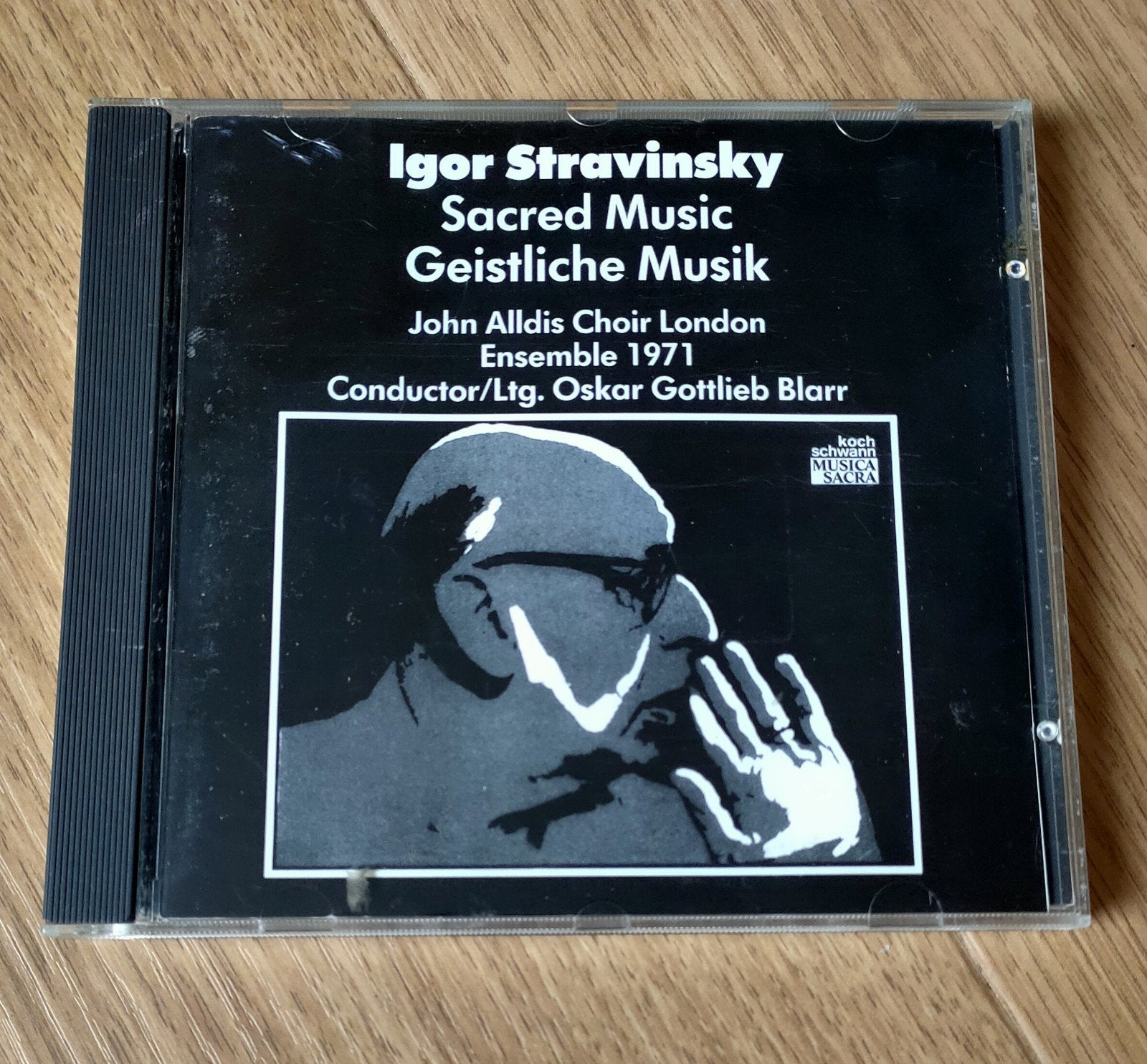 Igor Stravinsky - Sacred Music / Geistliche Musik CD, Ophalen of Verzenden, Modernisme tot heden, Gebruikt, Vocaal