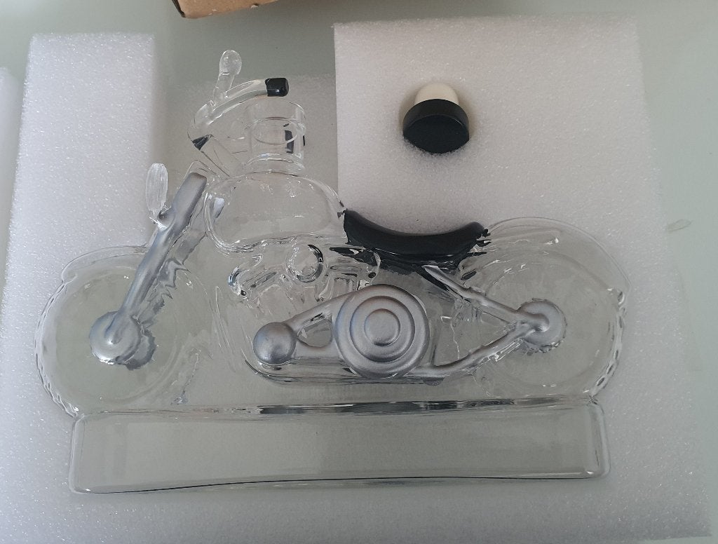 Glazen Motor Decanter (+ bundel kado, zie text), Ophalen of Verzenden, Nieuw, Overige typen