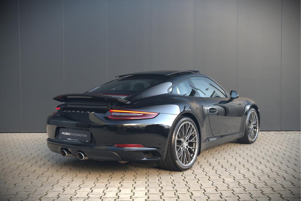 Porsche 911 3.0 Carrera | Panoramadak | Bose | Sport Chrono, Achterwielaandrijving, Gebruikt, 4 stoelen, Zwart