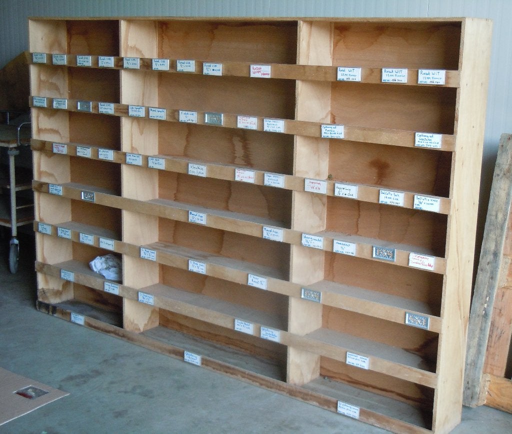 grote vakkenkast, Huis en Inrichting, Kasten | Wandmeubels, Ophalen, Met plank(en), 250 tot 300 cm, Gebruikt