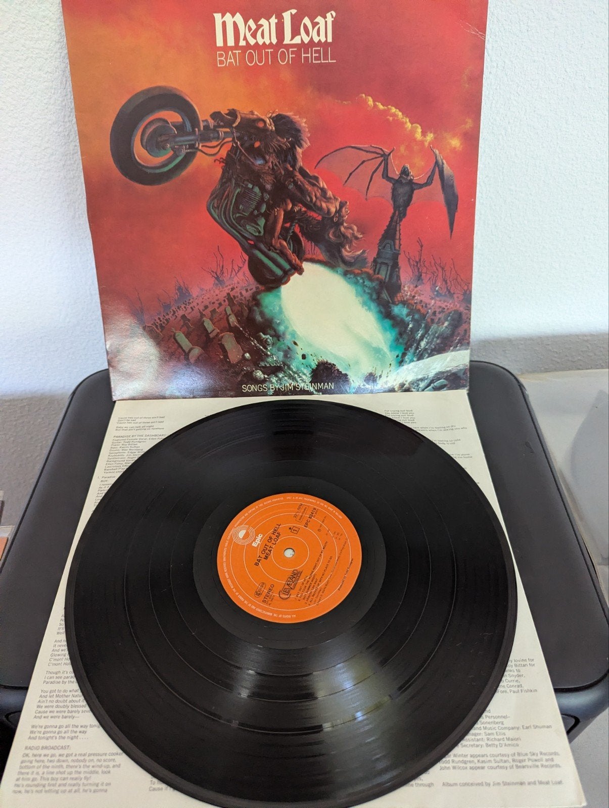 Meat Loaf - Bat Out of Hell ( vinyl lp), Cd's en Dvd's, Vinyl | Rock, LP, Gebruikt, 12 inch, Poprock