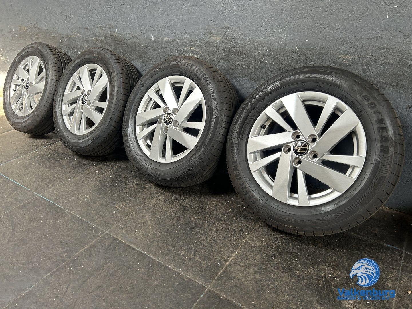 7mm! Originele VW Polo 6 2G AW Ronda 15 inch velgen 5x100 zo, Gebruikt, 15 inch, -, -