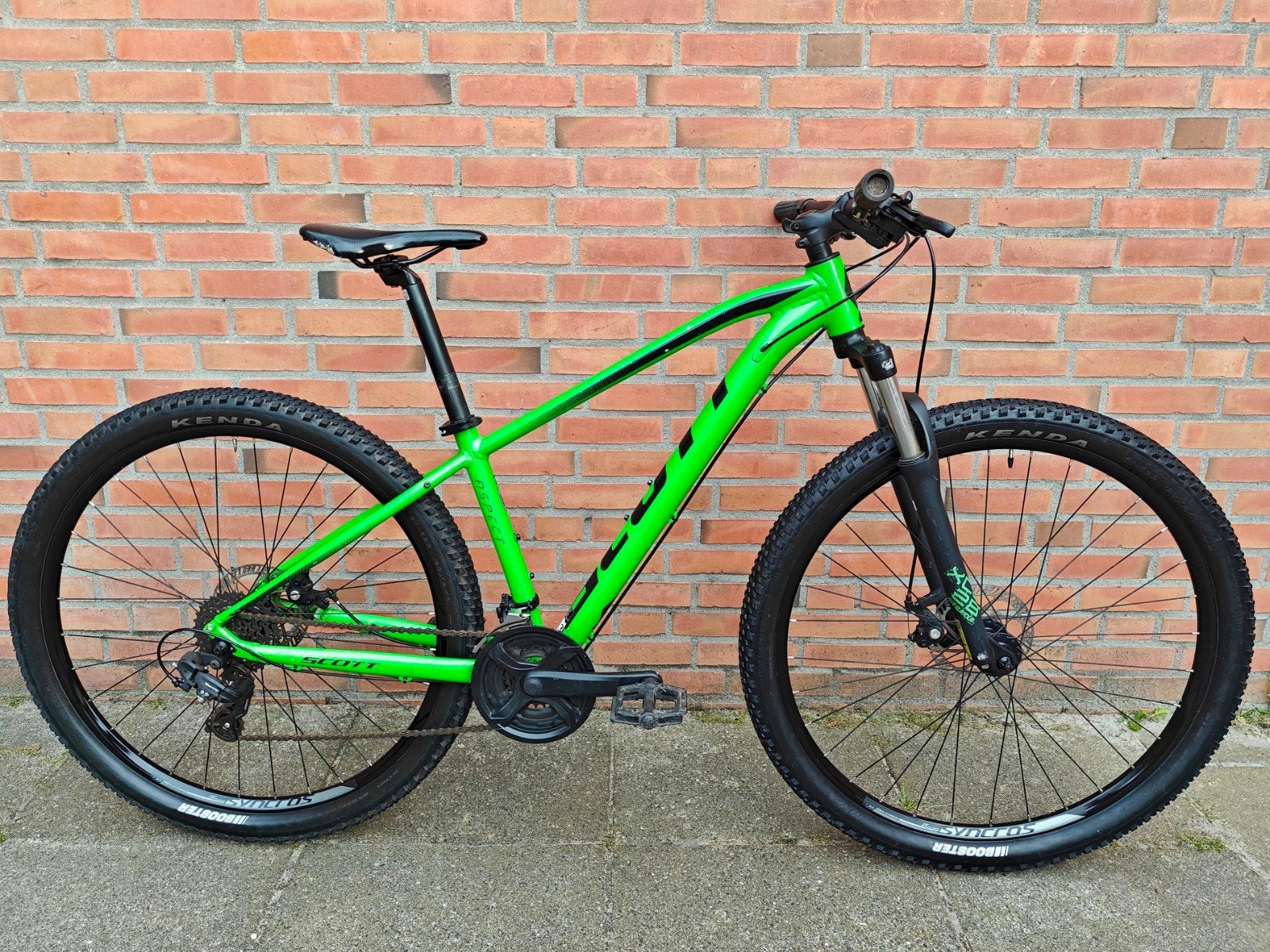 Scott Addict 970 S SR Suntour XCE28 schijfrem goed als nieuw, Overige merken, Hardtail, 45 tot 49 cm, Ophalen of Verzenden