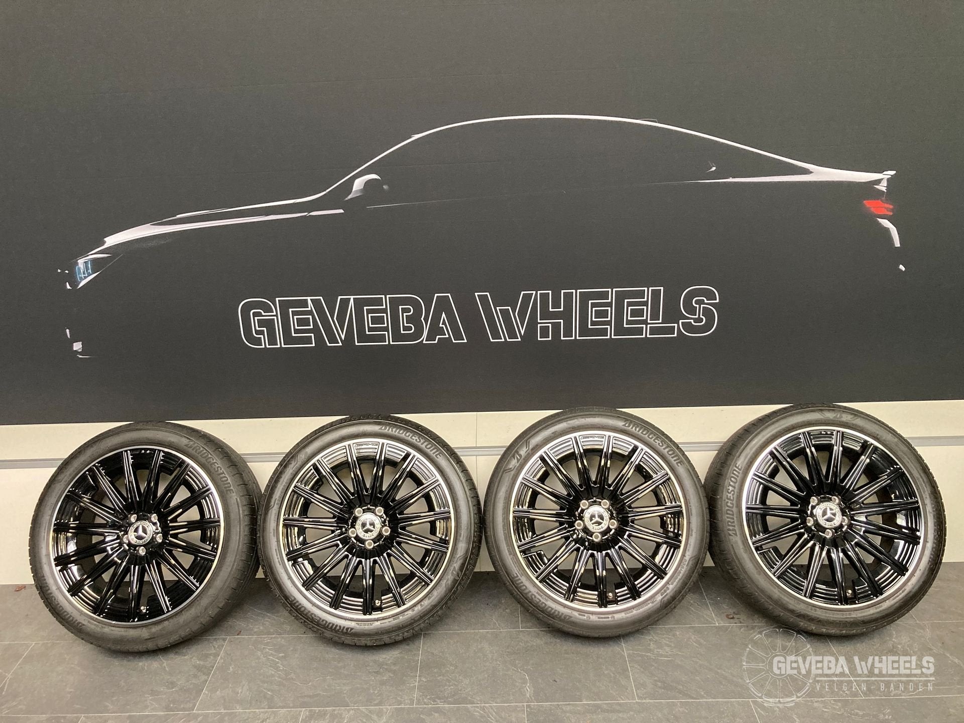 20” originele Mercedes GLA H247 GLB X247 AMG velgen banden, Gebruikt, -, -, Banden en Velgen