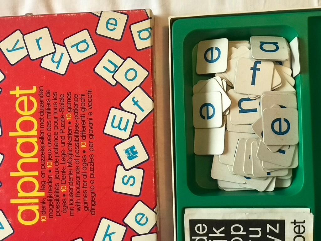spel letters, Hobby en Vrije tijd, Overige Hobby en Vrije tijd, Ophalen of Verzenden, Gebruikt