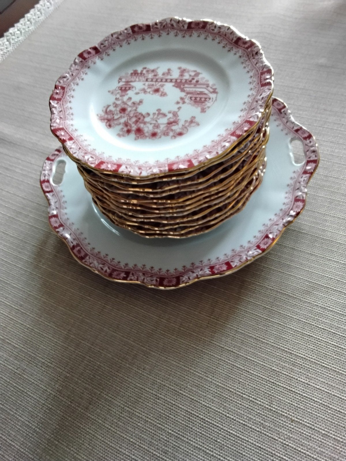 Seltmann Weiden  13 delig gebakstel., Ophalen of Verzenden