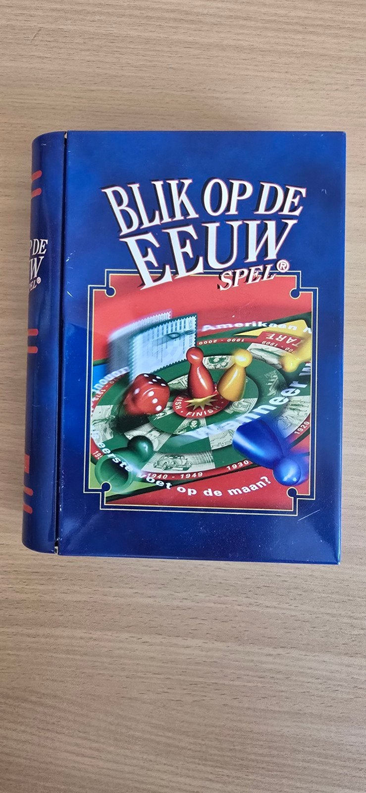 Blik op de Eeuw Spel - Historisch Bordspel, Hobby en Vrije tijd, Gezelschapsspellen | Bordspellen, Drie of vier spelers, Ophalen of Verzenden