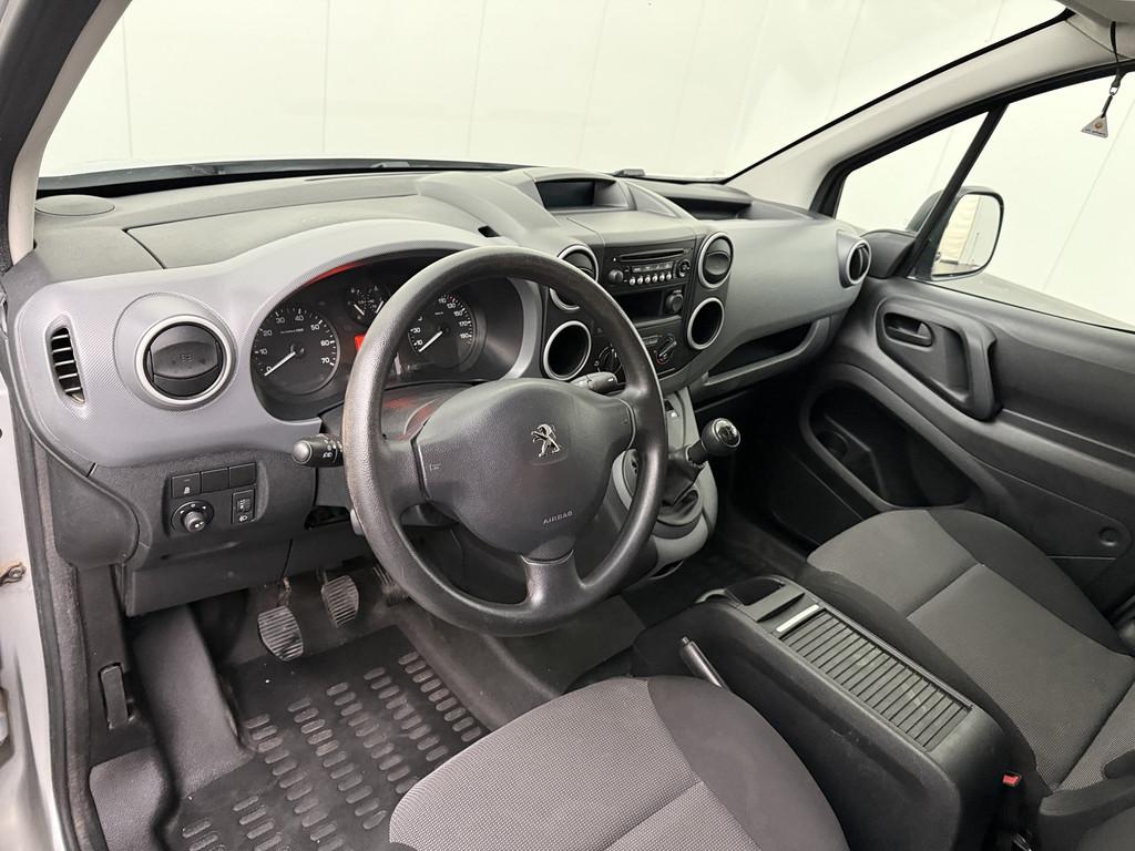Peugeot Partner 1.6 BlueHDi Premium | Euro 6 | Airco | Cruis, Auto's, Voorwielaandrijving, Stof, 4 cilinders, 23 km/l