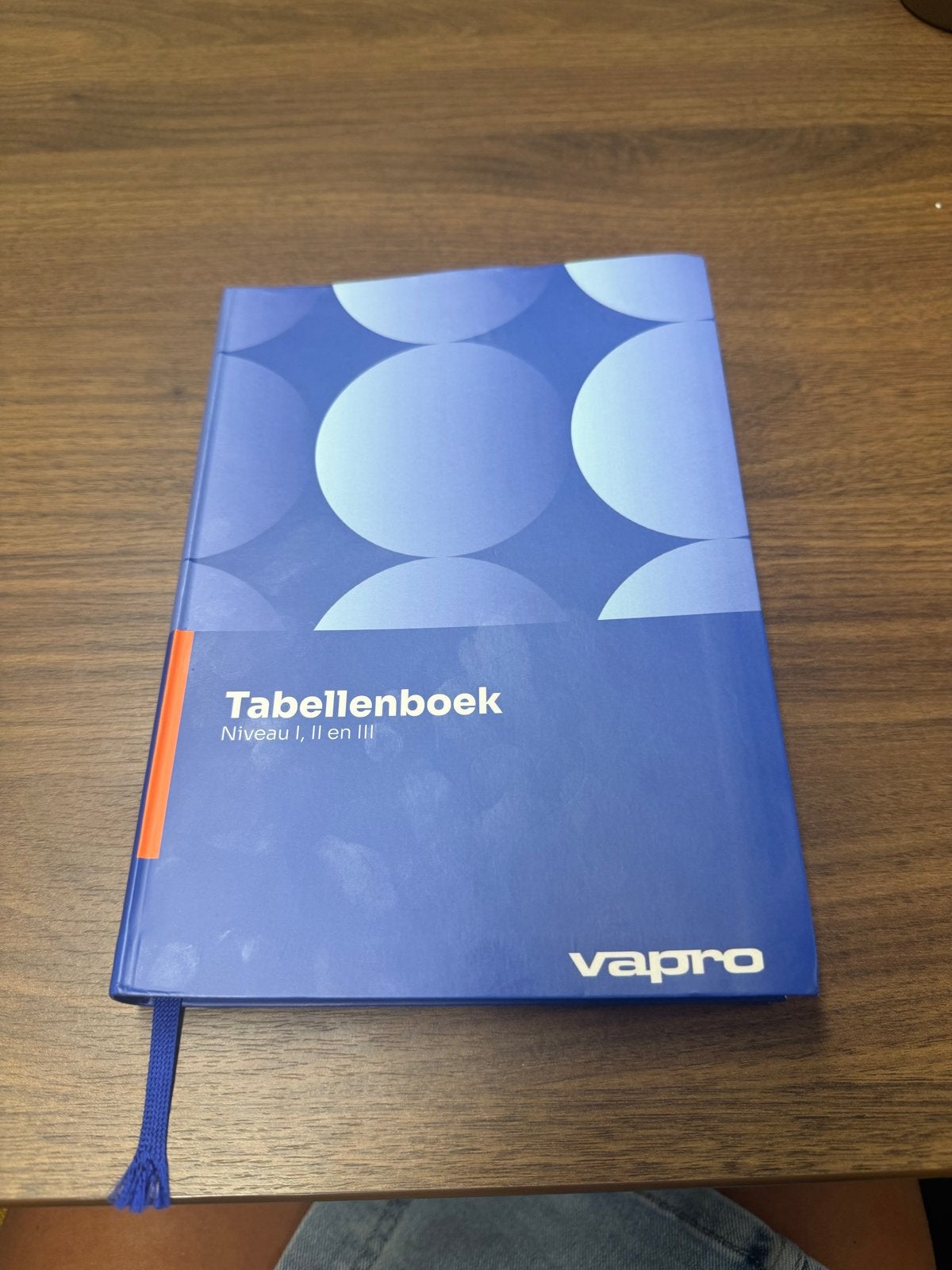 Tabellenboek Vapro Niveau I, II en III, Ophalen of Verzenden, Beta, Zo goed als nieuw, MBO