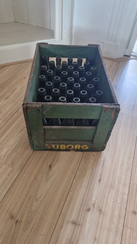 Tuborg houten krat, Ophalen, Gebruikt, Verpakking