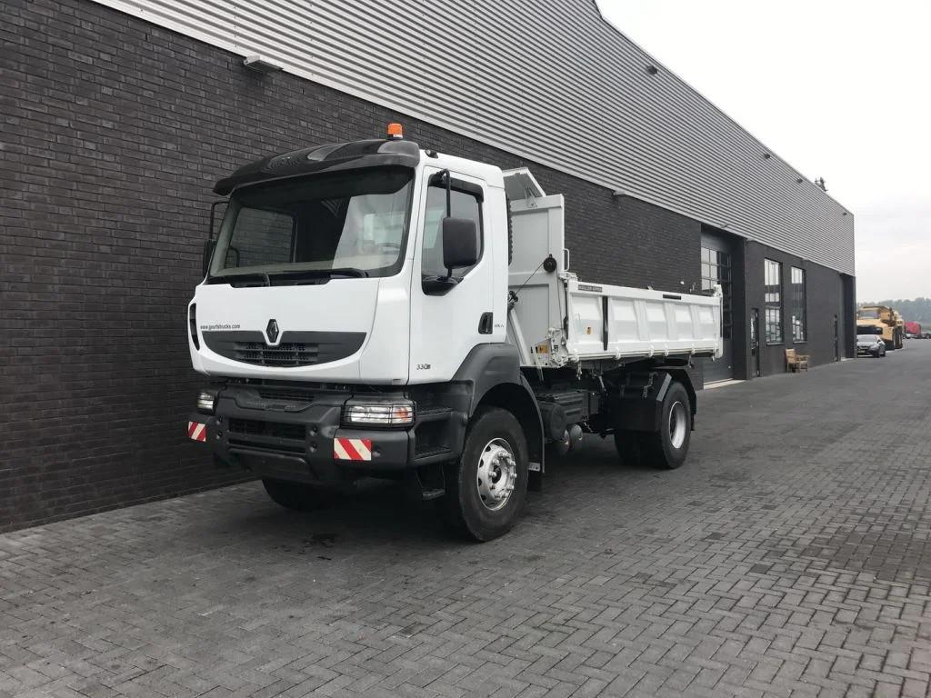 Renault Kerax 330 DXI 4X2 KIPPER/TIPPER ONLY 27.000 KM !, Auto's, Achterwielaandrijving, Renault, Origineel Nederlands, Bedrijf