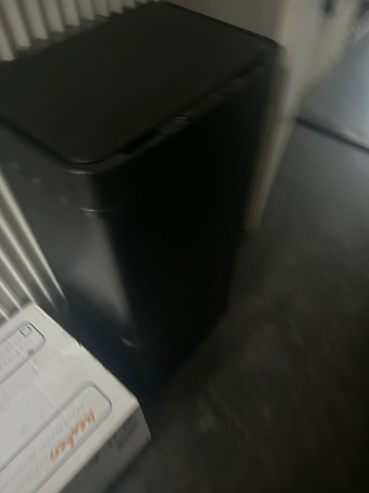Prullenbak met sensor, 40 liter of meer, Ophalen, Zo goed als nieuw, Rvs
