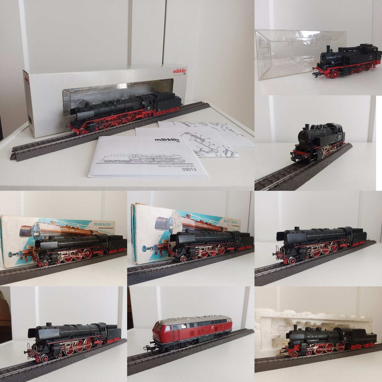 Partij van 7 Märklin/Primex locomotieven analoog / digitaal, Hobby en Vrije tijd, Modeltreinen | H0, Wisselstroom, Locomotief