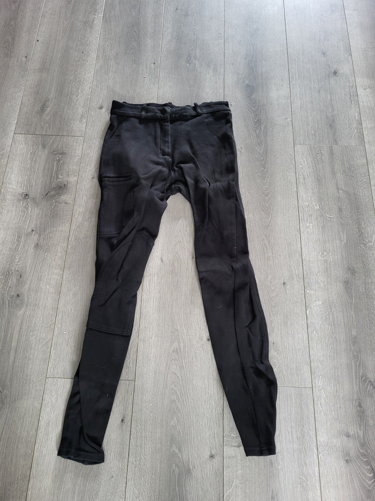TE KOOP ZWARTE PAARDRIJBROEK MAAT L, Dieren en Toebehoren, Ophalen of Verzenden, Onderkleding