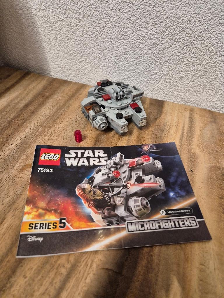 Lego Star Wars 75193 Millennium Falcon Microfighter, Lego, Lego, Gebruikt, Ophalen of Verzenden
