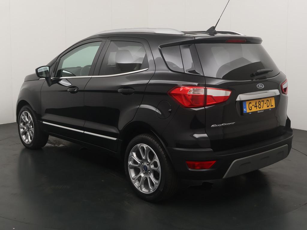 Ford EcoSport EcoBoost 125 pk Titanium | Winter Pack | Camer, Voorwielaandrijving, Gebruikt, Ecosport, Leder en Stof