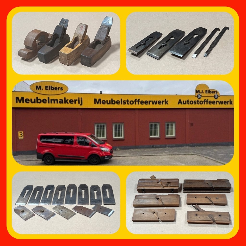 217. Antieke Houten Schaven en Beitels, Ophalen of Verzenden