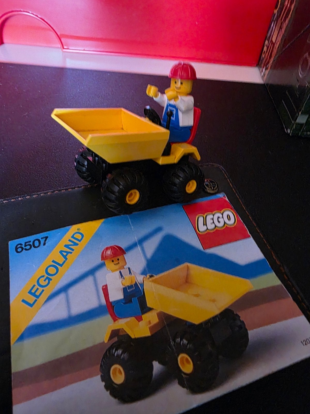 Lego 6507 Dumper Truck - Compleet met instructies, Compleet, Gebruikt, Lego, Ophalen of Verzenden