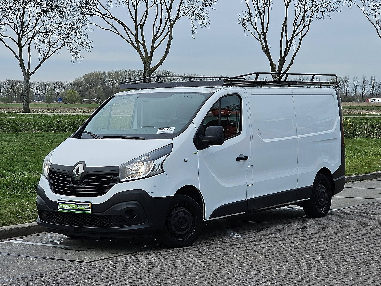 RENAULT TRAFIC 1.6 DCI l2h1 airco imperiaal, 125 pk, Gebruikt, Euro 6, Wit