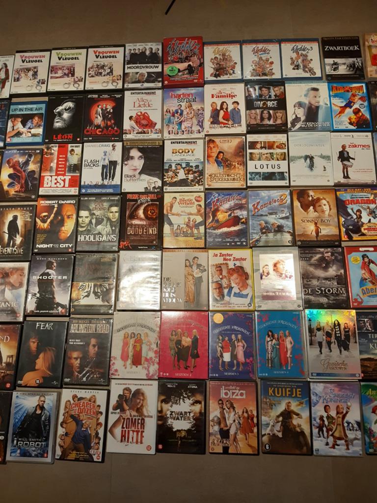 Grote collectie DVD films: klassiekers, kaskrakers & series, Alle leeftijden, Ophalen, Zo goed als nieuw, Boxset