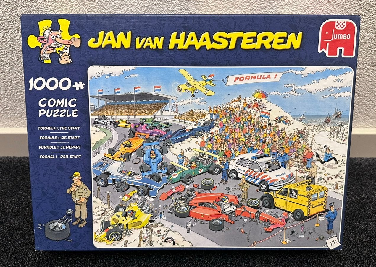Jan van Haasteren puzzel FORMULE 1 DE START 1000 stukjes
