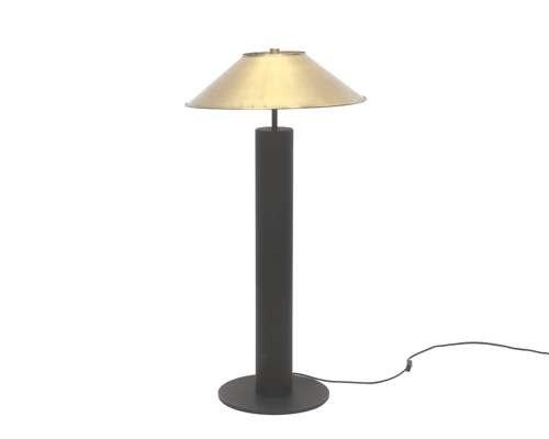 vintage vloerlamp - Peter P. Preller voor Tecta - jaren '80, Antiek en Kunst, Ophalen, Meerkleurig, 108 cm, Metaal