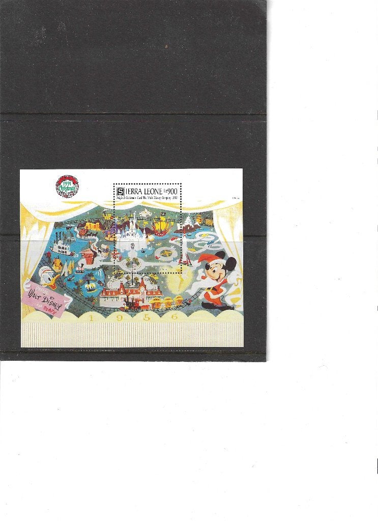 Mi 185 Disney. Sierra Leone. Postfris, Ophalen of Verzenden, Postfris, Overige thema's