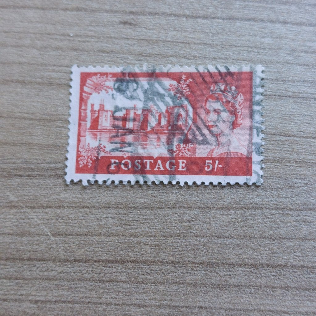Engelan 1967 Kastelen Mi 478, Ophalen of Verzenden, Gestempeld