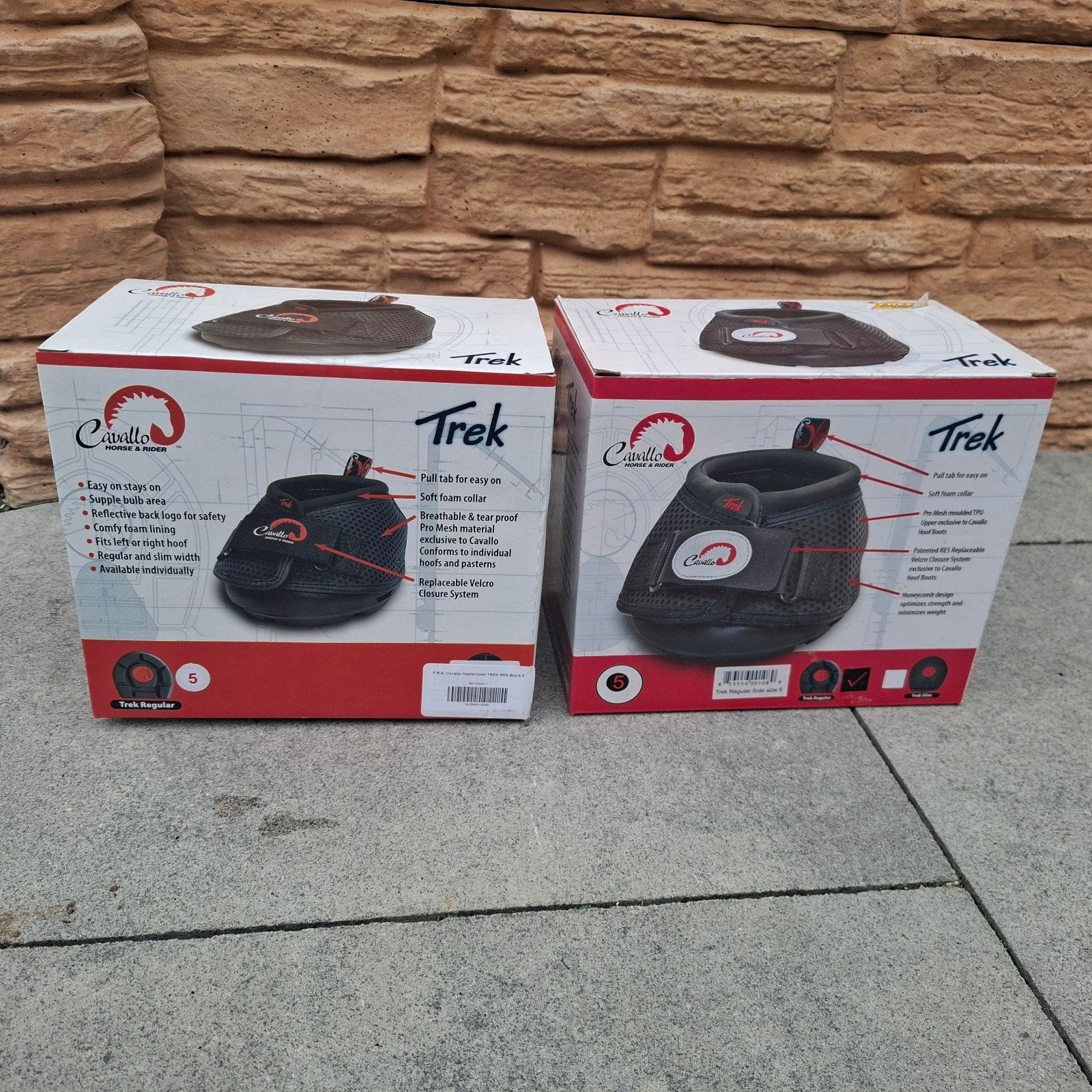 nieuwe hoefschoenen cavallo trek maat 5 regular, Dieren en Toebehoren, Ophalen of Verzenden, Nieuw, Recreatie