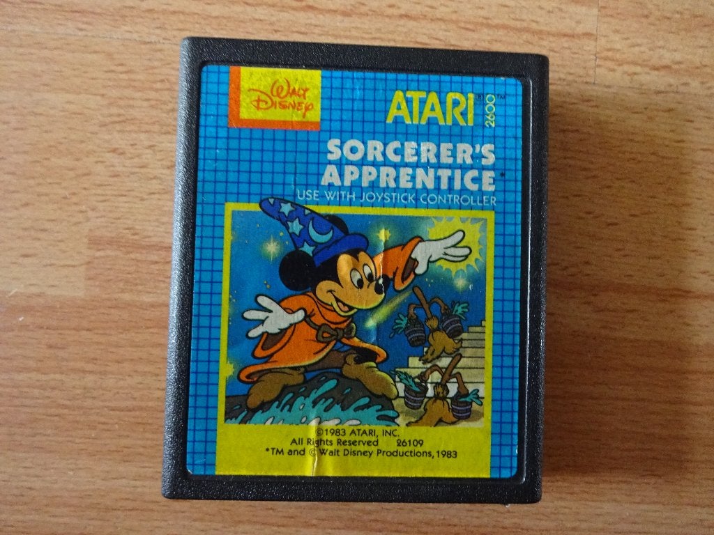 Atari 2600 Sorcerer's Apprentice, Spelcomputers en Games, Avontuur en Actie, Gebruikt, 1 speler, Ophalen of Verzenden