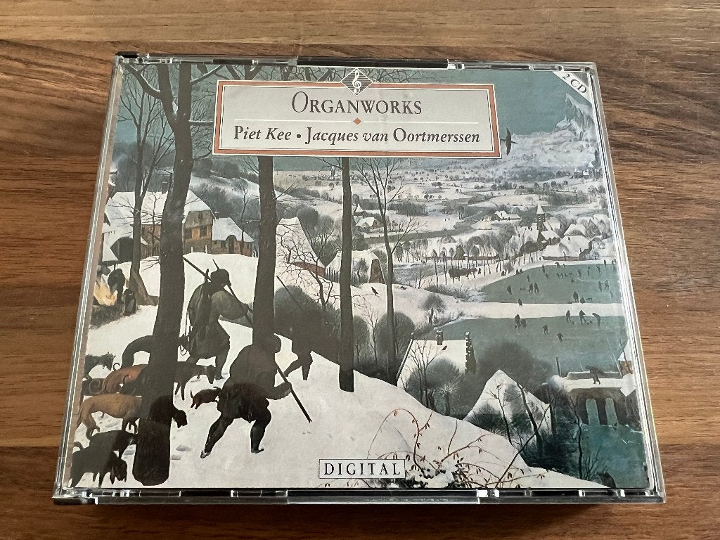 Piet Kee/Van Oortmerssen - orgelwerken Bach, Buxtehude e.a., Soloconcert, Ophalen of Verzenden, Zo goed als nieuw, Inclusief doosje