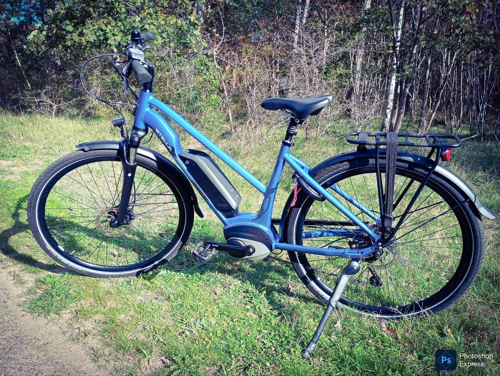 E bike Stella Morena Trekking Bosch Active Plus slecht 500km, 47 tot 51 cm, Ophalen, Zo goed als nieuw