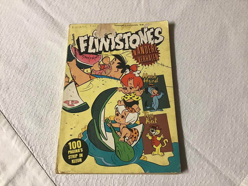 De Flintstones en andere verhalen Hanna Barbera, Boeken, Eén stripboek, Ophalen of Verzenden, Gelezen