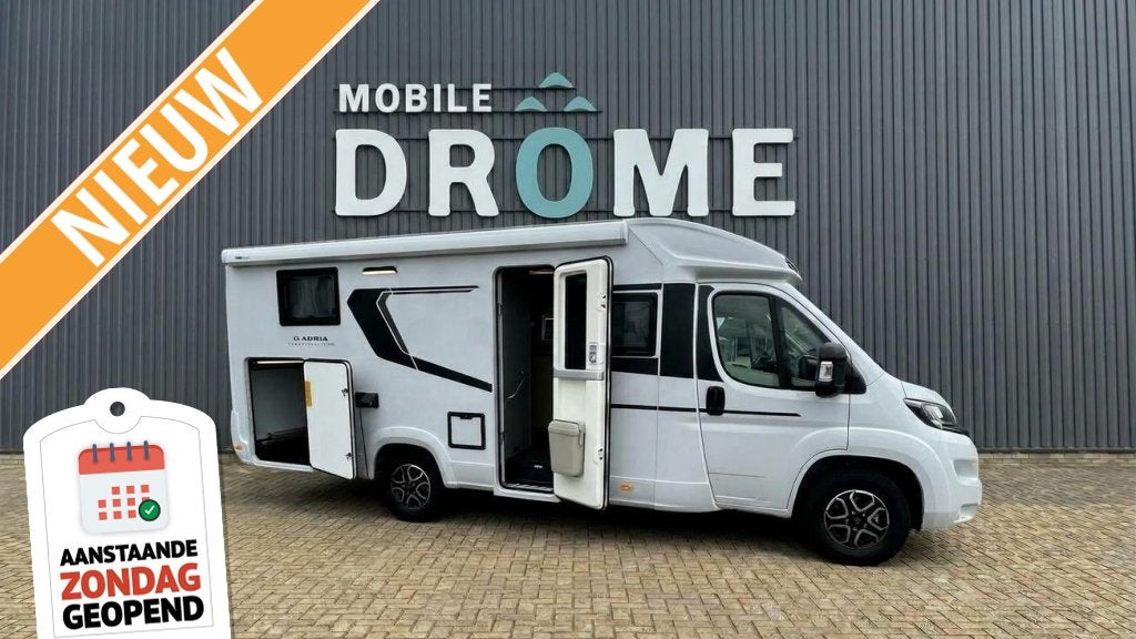 Adria Compact Select DL, Truma 4D dieselkachel, Caravans en Kamperen, Automaat, Verwarmde buitenspiegels, 6 tot 7 meter, Bedrijf