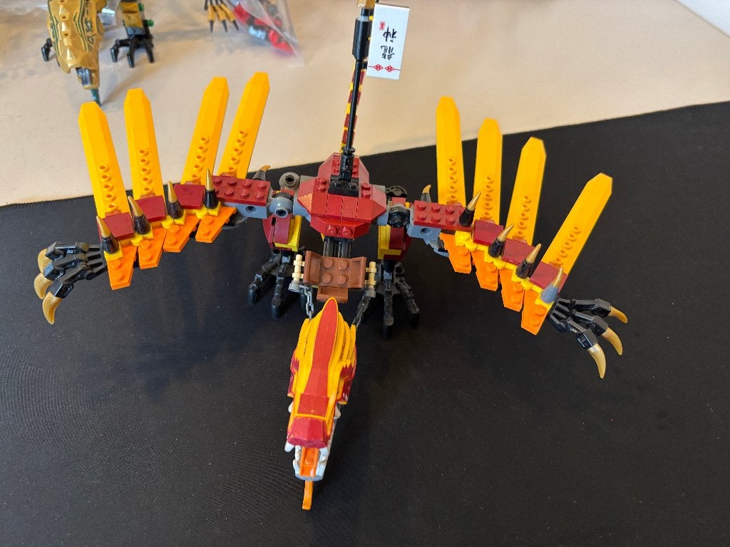 Lego 2507 Ninjago Fire temple, Kinderen en Baby's, Speelgoed | Duplo en Lego, Gebruikt, Lego, Complete set, Compleet, Ninjago