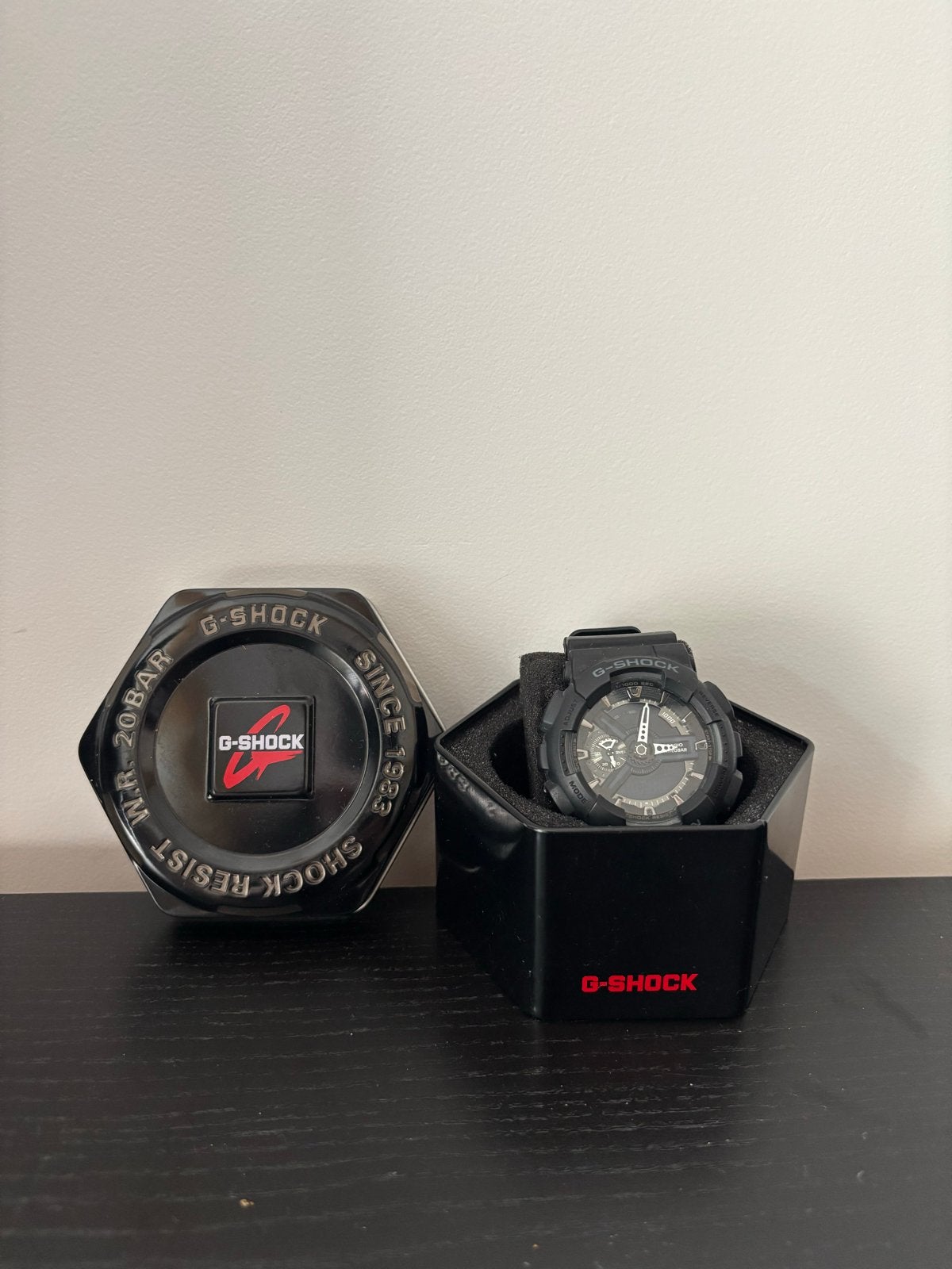 Casio G-Shock GA-100 Zwart Heren Horloge, Sieraden, Tassen en Uiterlijk, Casio, Kunststof, Verzenden, Polshorloge