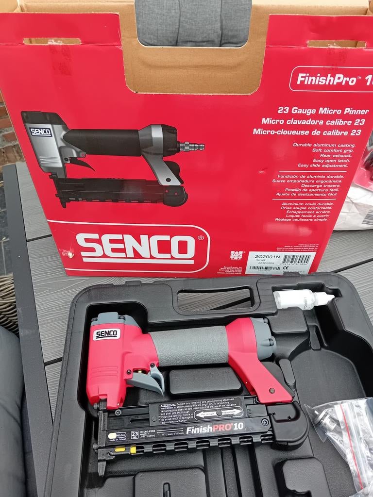 Senco finishpro 10 headless pins, Doe-het-zelf en Verbouw, Ophalen