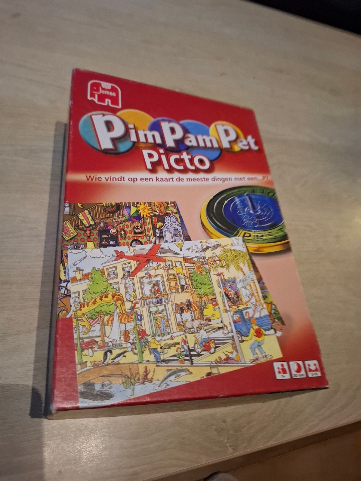 Pim Pam Pet Picto - Gezelschapsspel voor jong en oud, Gebruikt, Postbus 2234, 1500 GE Zaandam, The Netherlands, Vijf spelers of meer