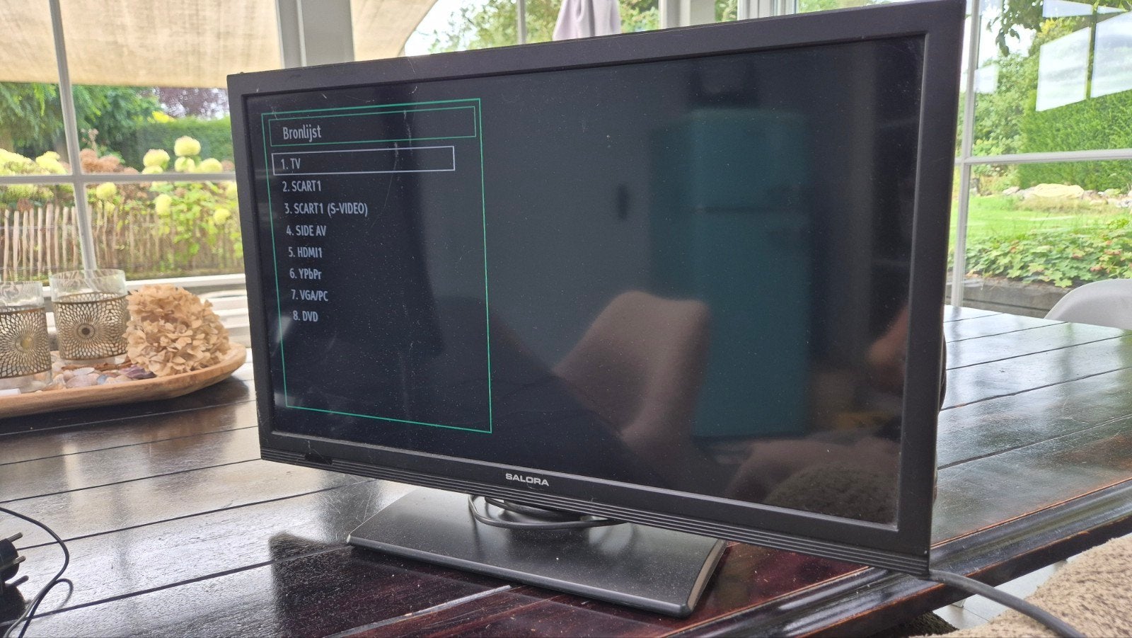 Salora 24 inch TV met DVD-speler, HDMI en CI-slot, Overige merken, 50 Hz, Ophalen of Verzenden, Zo goed als nieuw